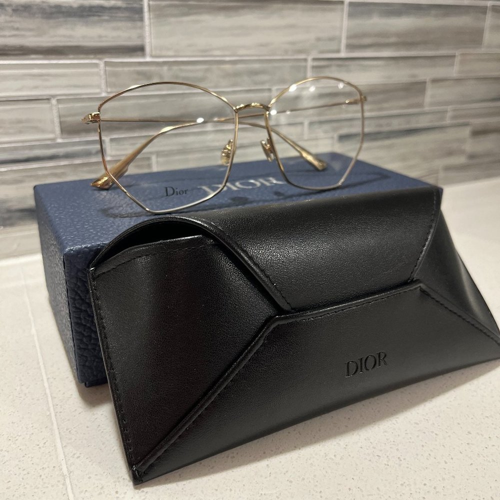 Dior Glasses Round Including Fashion Lens